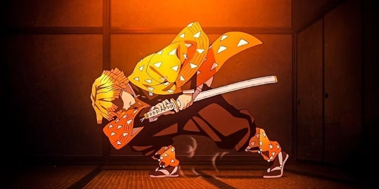 Les épées jaunes symbolisent le tonnerre